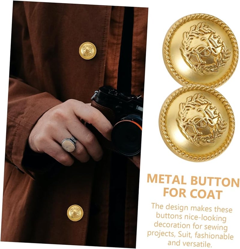 Vintage British Style Coat Buttons 20Pcs Sewing Fasteners For Suits Hats Bags - Image 5